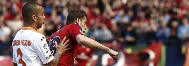 Crónica CA Osasuna 1-1 Valencia CF
