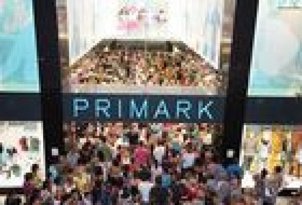 Primark eleva un 14% sus ventas en el primer semestre fiscal