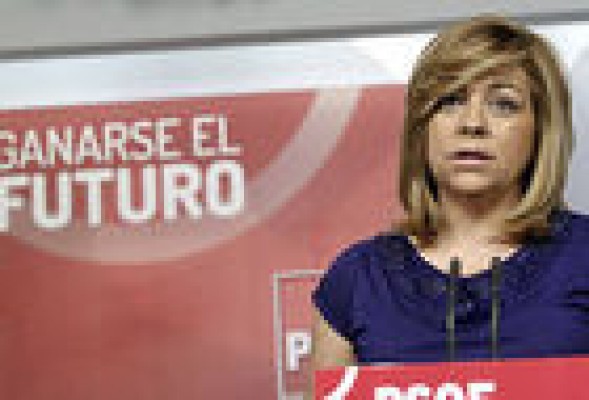 Elena Valenciano viajará este sábado a Valencia para repartir folletos