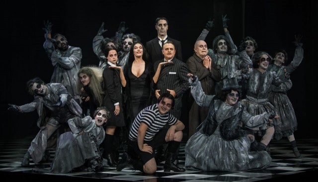 El musical de la Familia Addams visita el teatro Olympia