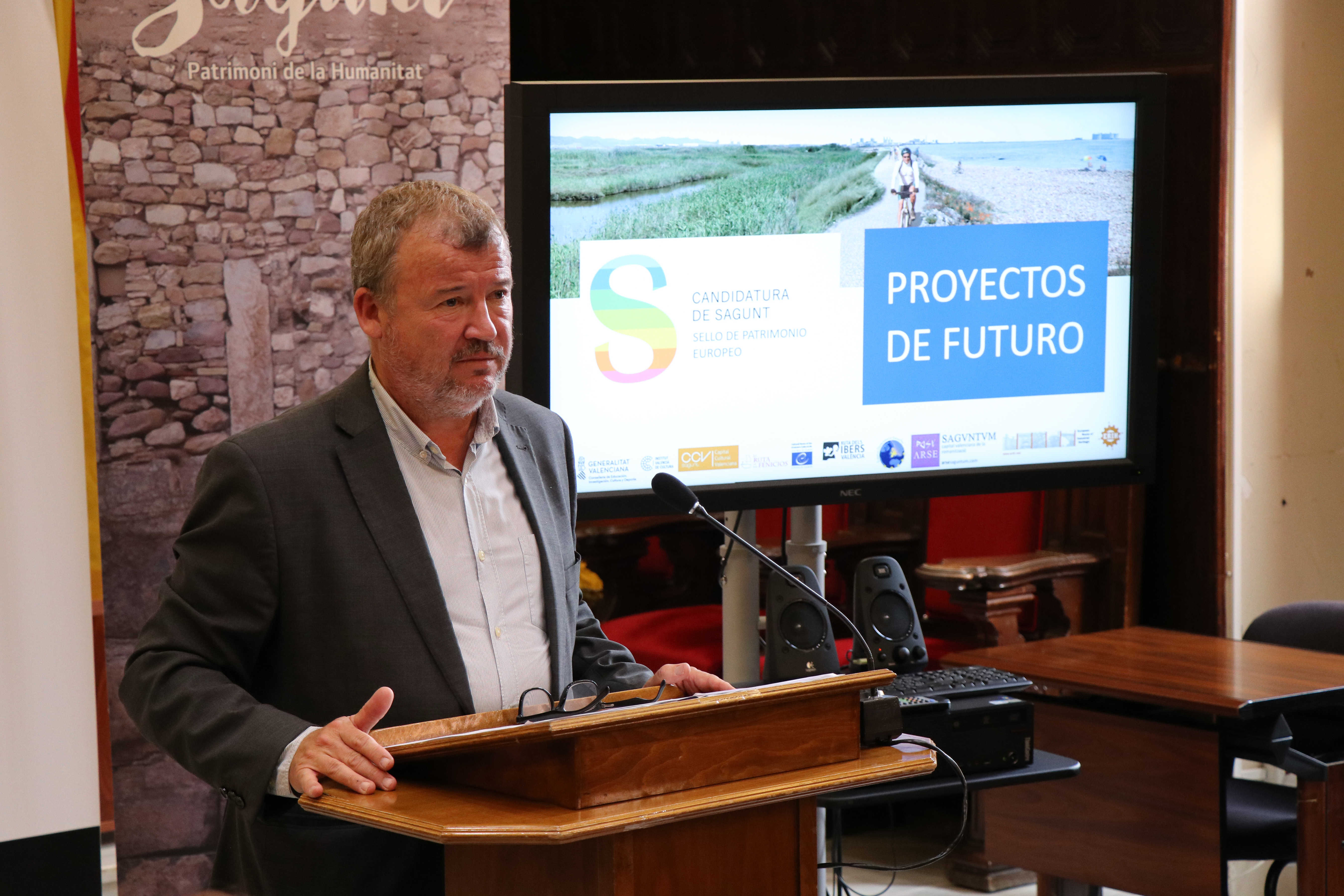 Sagunto presenta el proyecto de la candidatura del Sello de Patrimonio  Europeo