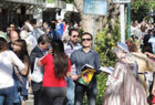 Días de sol para el libro en la Feria de 2014