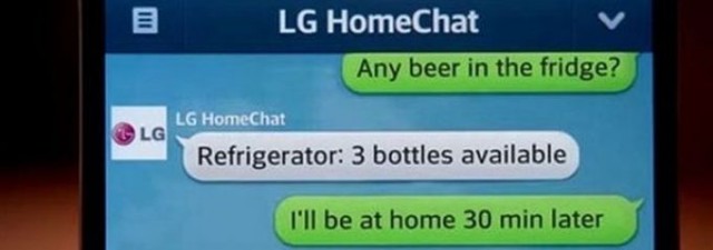LG lanza lavadoras, frigoríficos y hornos que chatean con el usuario