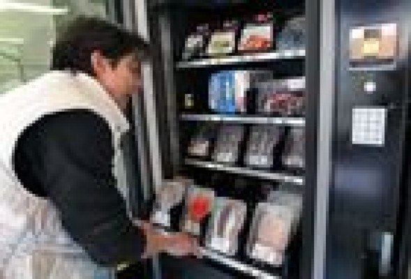 Hacer la compra... en máquinas expendedoras