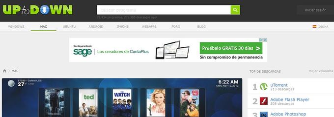 El portal español de descargas Uptodown.com, ahora en árabe