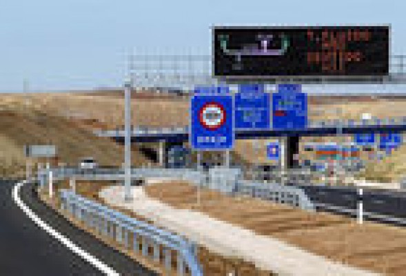 Las autopistas rescatadas aumentan el tráfico un 8,6% durante abril