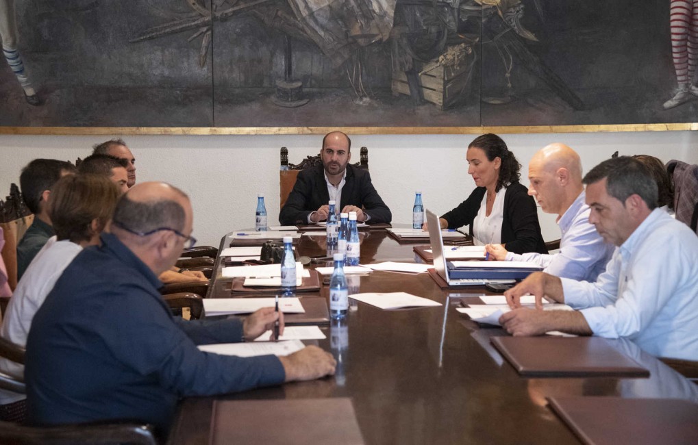 El diputado Pablo Roig preside la reunión de la sectorial. - 