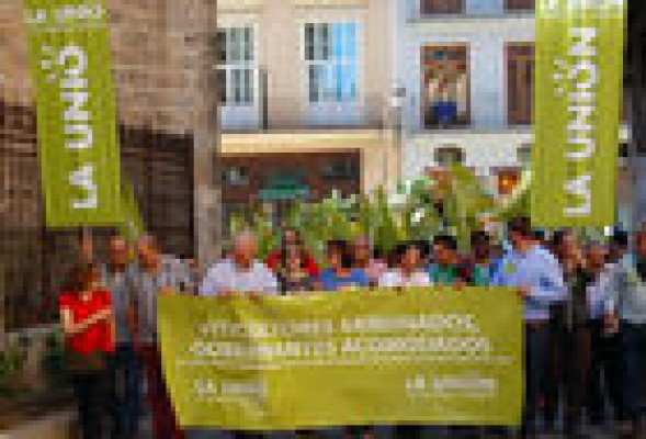 La Unió presenta un proyecto ante Les Corts para compensar las 