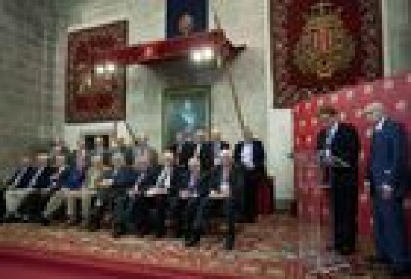 Rubio, Sentana, Badimon, Jordano, García y Tomás, premios Rey Jaime I 2014