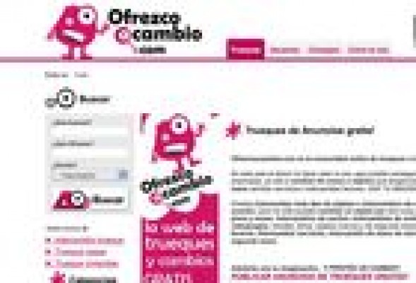 Ofrezcoacambio.com, un portal de trueques con origen en Valencia