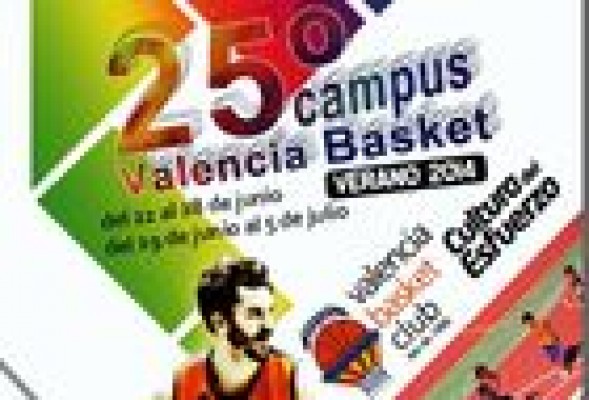 Comienza el 25º Campus de Verano de Valencia Basket 
