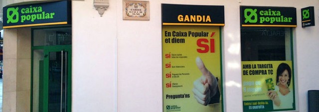 Caixa Popular sigue con su plan de expansión y se redobla en Gandia