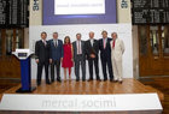 Mercal Inmuebles marca su primer cambio en los 29 euros del valor de partida
