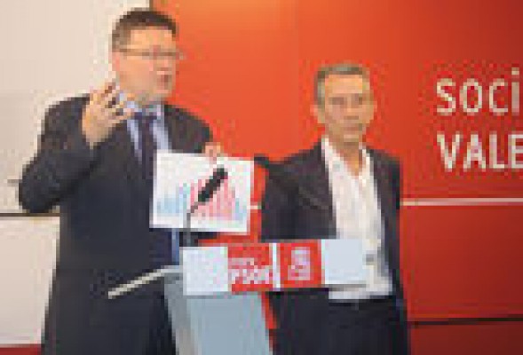 El PSPV respalda a los empresarios con una declaración institucional reivindicativa