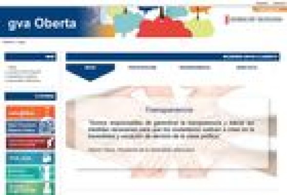 El Portal de Transparencia GVA Oberta, camino de las 10.000 visitas