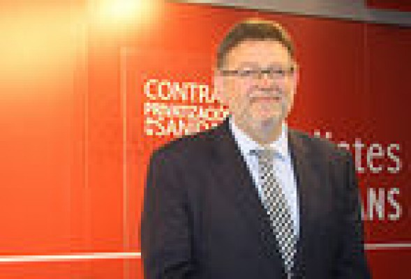 Ximo Puig se entrevista con Pedro Sánchez este miércoles en Ferraz