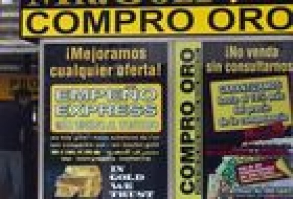 Los locales de compraventa de oro pasan a ser una mina para el Consell