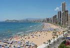 Benidorm, la tercera localidad española con playa más fotografiada