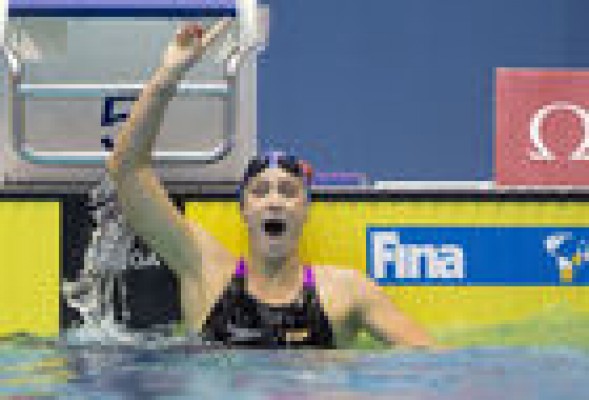 Natación: Europeo Berlin: Mireia Belmonte, oro y récord de los campeonatos en los 1.500 metros libre