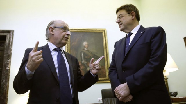 Puig pide otra reunión con Montoro por el FLA y la multa de Bruselas por el déficit