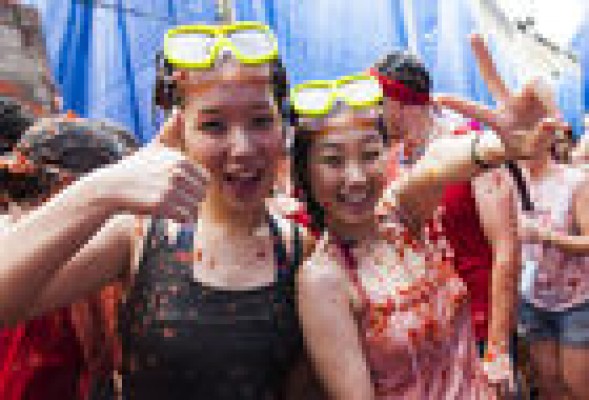 Ver la Tomatina online en directo