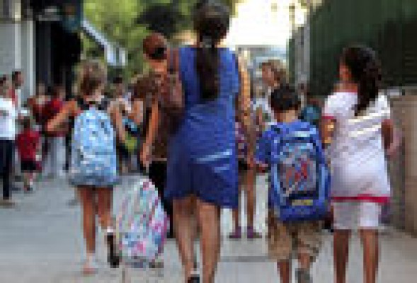736.297 valencianos vuelven al cole antes que nadie en España