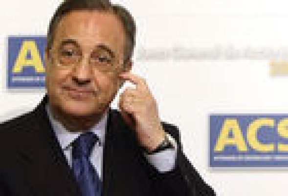 Florentino Pérez recibe 'stock options' de ACS valoradas en 18 millones