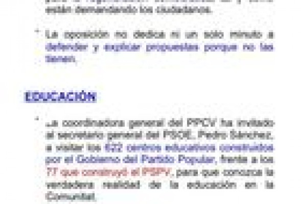 Así son los argumentarios del PP: cómo defender la reforma del Estatut o la elección directa de alcaldes