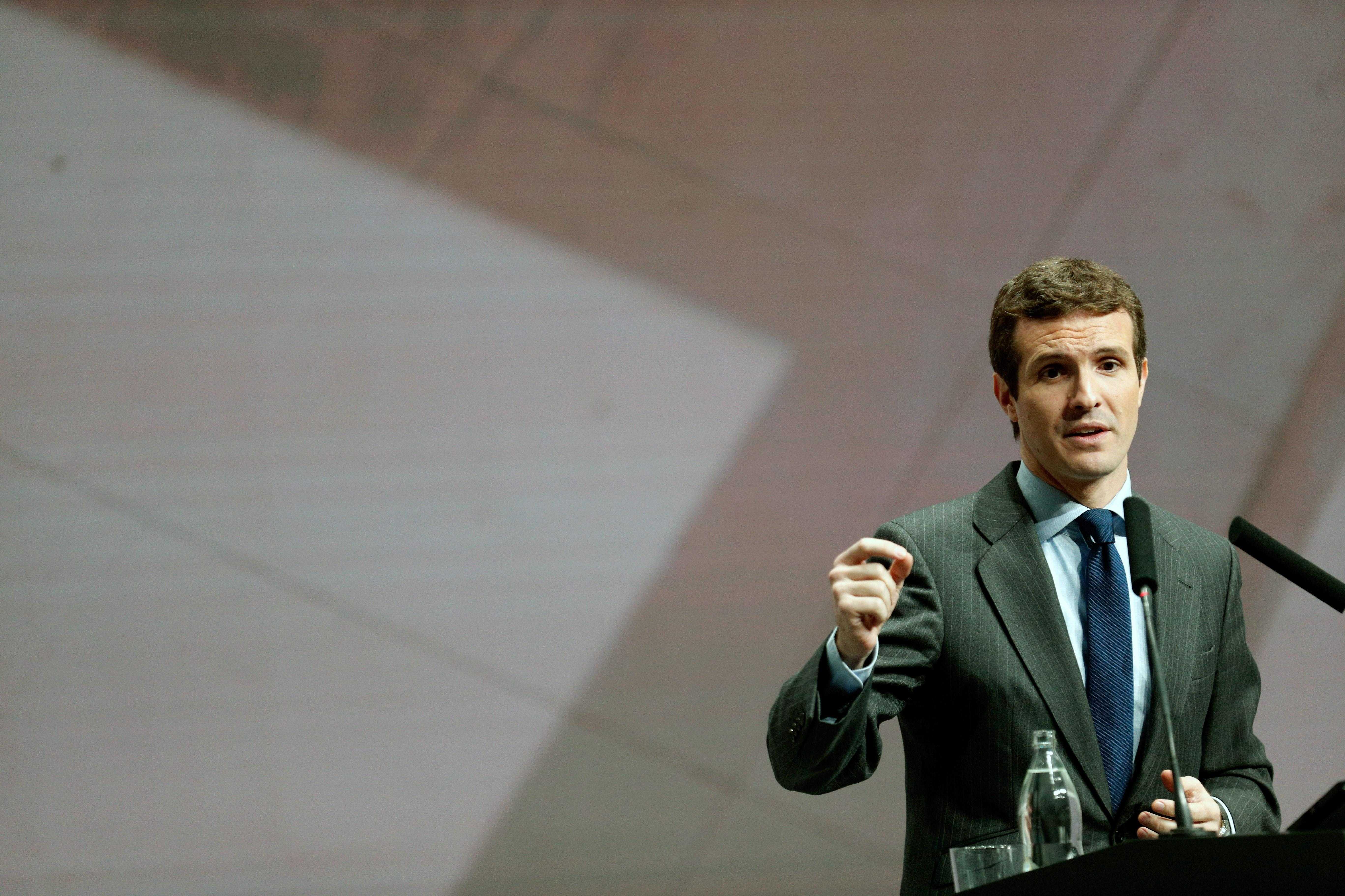 Pablo Casado promete a las empresas 