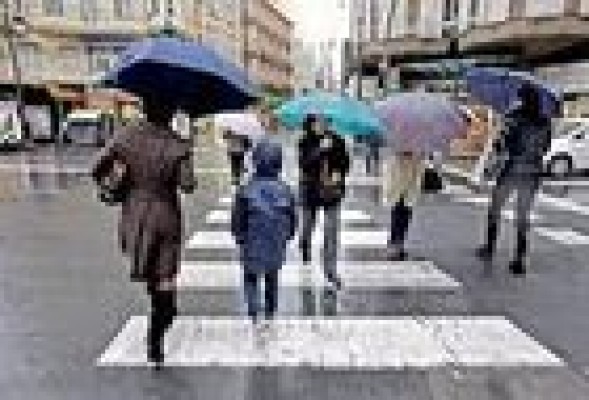 Las precipitaciones dejan hasta 66 litros por metro cuadrado en Valencia
