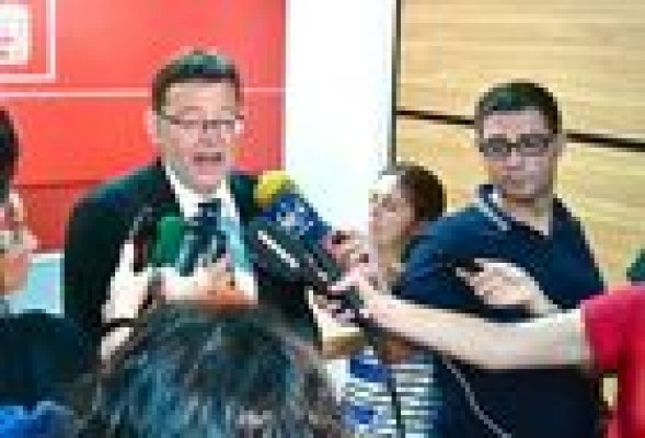 El PSPV pide acciones legales contra el Gobierno de España por no revisar el modelo de financiación