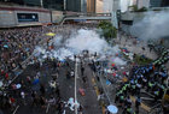 Los habitantes de Hong Kong se rebelan contra el autoritarismo de Pekín