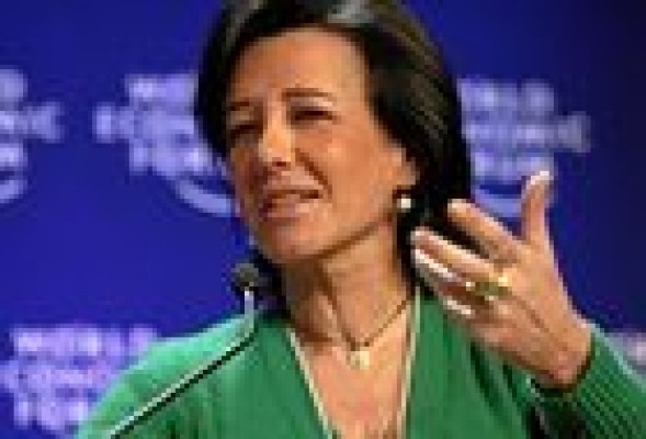 Nervios entre empleados valencianos del Santander ante la videoconferencia con Ana Patricia Botín