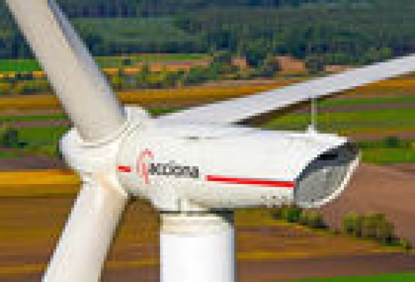 Acciona Windpower lanza un 'mega' aerogenerador eólico