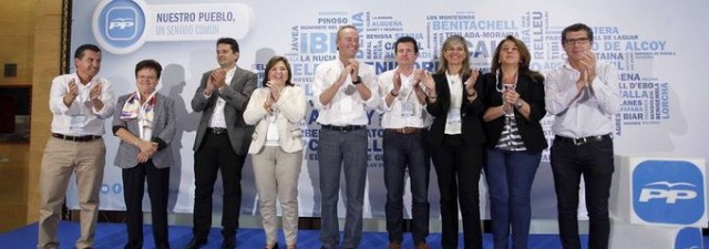 Fabra confirma que Castedo no irá en las listas del PP a las municipales de Alicante