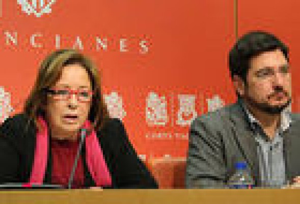 Marga Sanz e Ignacio Blanco afrontan las primarias de EUPV para aportar y no para confrontar