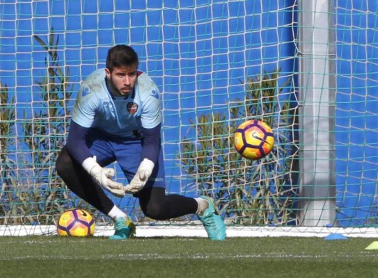 Koke, único futbolista del Levante que aún no ha debutado
