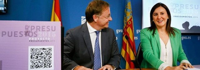 El Consell aprueba otro presupuesto cuadrado a martillazos