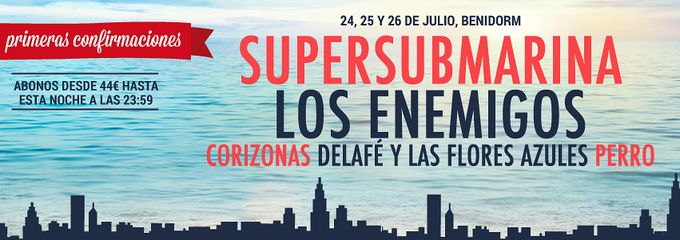 Los Enemigos, Corizonas y Perro, primeros confirmados del Low