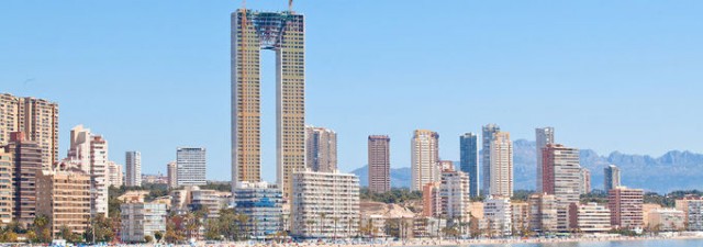 Sareb solicita el concurso de la promotora del rascacielos In Tempo de Benidorm