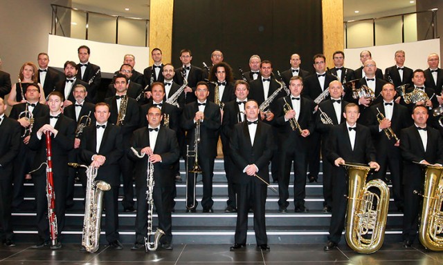 La Banda Municipal de Castelló prepara un concert dirigit a quatre mans per a Santa Cecília