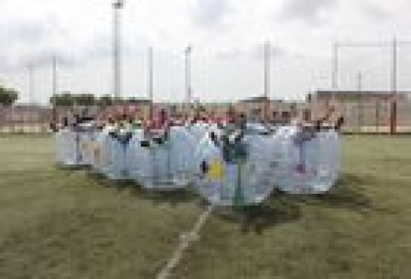 Bubble Soccer: la burbuja del fútbol es el deporte de moda