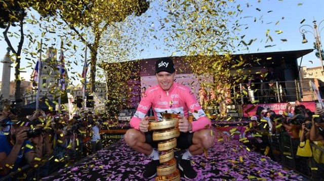 Recorrido oficial de la 102 edición del Giro de Italia