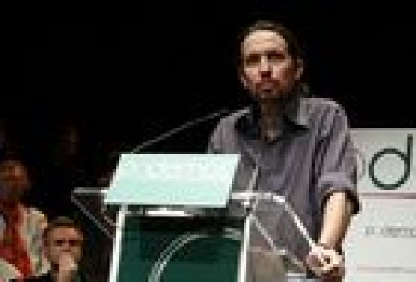 Pablo Iglesias,  proclamado secretario general de Podemos