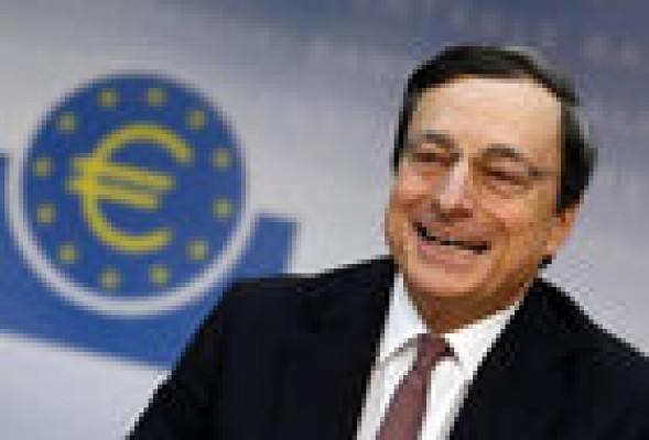 Draghi lo vuelve a conseguir: sus palabras catapultan las bolsas a media sesión