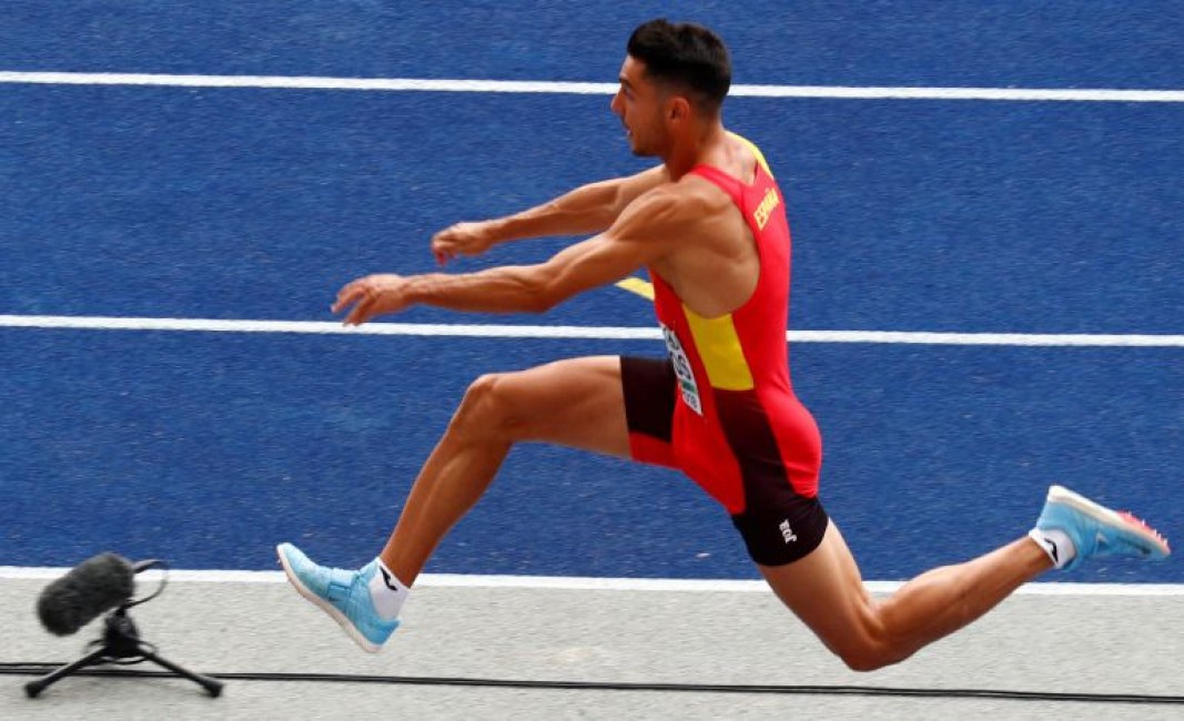 Pablo Torrijos, durante el Europeo de Berlín. (Foto: EFE) - 