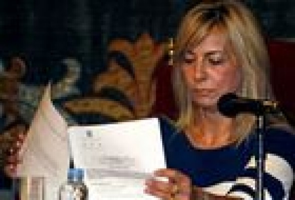 Sonia Castedo, desafiante: 