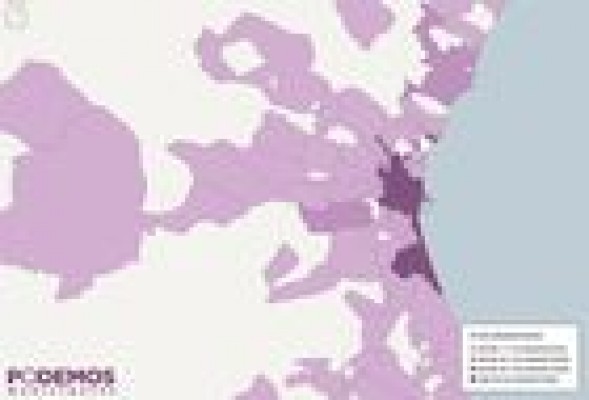 La fiebre de Podemos se extiende por las grandes urbes valencianas