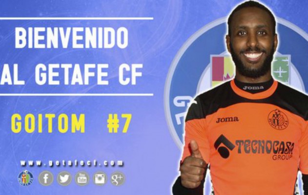 El Getafe ficha al delantero sueco Goitom hasta final de temporada
