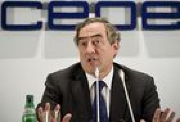 Juan Rosell, reelegido presidente de la CEOE con el 52,2% de los votos